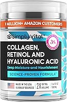 SimplyVital Collagen, Retinol & Hyaluronic Acid Cream 3.4oz — image 1