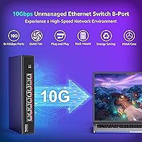 YuanLey 8-Port 10G Ethernet Switch — image 2