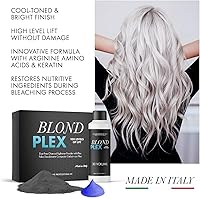 Hair Bar NYC Blond Plex 10X Lightener + 30 Volume Violet Developer Kit 50g/120ml — image 4