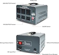 Yinleader 5000W Voltage Transformer Converter — image 8