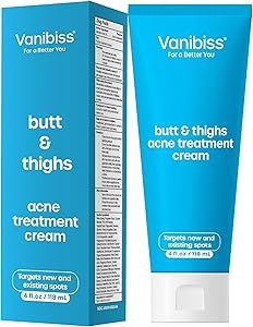 Vanibiss Butt & Thighs Acne Treatment Cream 4oz Review