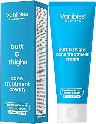Vanibiss Butt & Thighs Acne Treatment Cream 4oz
