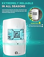 1byone Driveway Alarm Wireless Motion Sensor System — image 3
