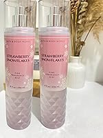 Bath & Body Works Strawberry Snowflakes Fine Fragrance Body Mist 8oz (Pack of 2) — image 2