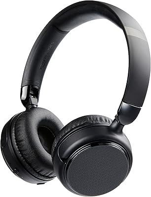 Amazon Basics MB6073B Bluetooth On-Ear Headphones