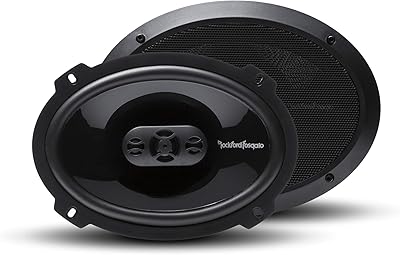 Rockford Fosgate P1694 Punch 6″x9″ 4-Way Coaxial Full Range Speakers