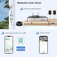 Hiseeu 4K Wired Security Camera System 8CH with 3TB HDD — image 5