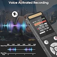 HEVAVW L139 256GB Digital Voice Recorder — image 6