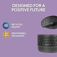 Logitech Wave Keys & Lift Vertical Mouse Ergonomic Bundle — image 9