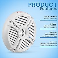 Pyle PLMRX67 Marine Speaker System — image 8