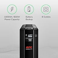 APC Back-UPS Pro 1000VA UPS Battery Backup BX1000M — image 2
