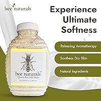 Bee Naturals Queen Bee Milk Bath - 10oz Orange Scented Epsom Salt Bath — image 3