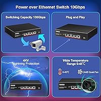 YuanLey 5-Port 10G PoE Switch — image 6