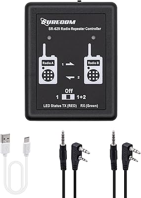 Surecom SR-629 Duplex Cross Band Radio Repeater Controller