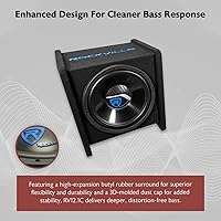 Rockville RV12.1C 12″ Subwoofer Enclosure with Amplifier Kit — image 4