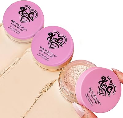 KimChi Chic Puff Puff Pass Mini Translucent Powder Set of 3