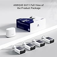 ANSQUE GU11 Solar Security Camera System — image 7