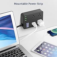 Jgstkcity Outdoor Power Strip with USB, 4 Outlets, 15 Ft Cord, Surge Protector — image 6