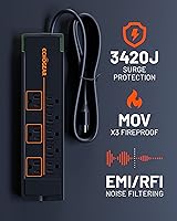 ECHOGEAR ShockBlocker 8 Outlet Surge Protector — image 2
