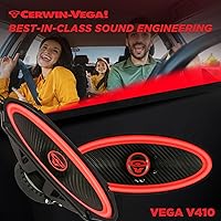 Cerwin Vega V410 4X10 2-Way Coaxial Car Audio Speakers — image 7