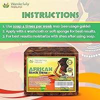 Wonderfully Natural Organic African Black Soap 1lb Bar — image 6
