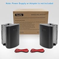 Herdio HOS-401B 4-Inch Passive Outdoor Speakers — image 6