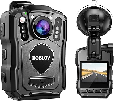 BOBLOV M5 2K Body Camera 64GB