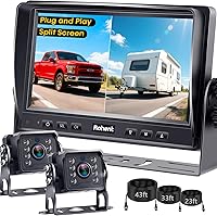 Rohent R4 Dual RV Backup Camera System — image 1