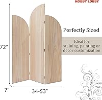 Hobby Lobby 3-Panel Wooden Arch Backdrop Stand — image 3