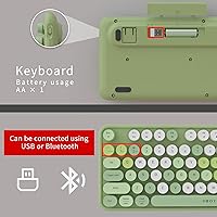 UBOTIE Dual Mode Colorful Wireless Keyboard — image 5