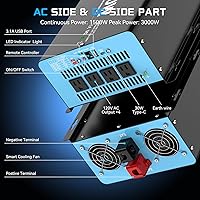 OLTEANP TK-1500W 1500W Pure Sine Wave Inverter — image 9