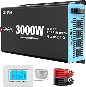 OLTEANP 24V 3000W Pure Sine Wave Inverter Review