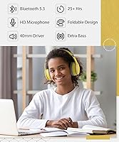 Rockpapa E9 Over-Ear Bluetooth Headphones — image 4