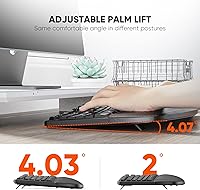 MEETION DirectorC Ergonomic Wireless Keyboard and Vertical Mouse — image 4