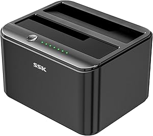 SSK DK103 Aluminum Hard Drive Docking Station