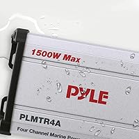 Pyle PLMTR4A 4-Channel Marine Amplifier — image 7