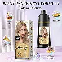 Joyful Young Natural Hair Dye Shampoo 3 IN 1, Champagne Blonde — image 2
