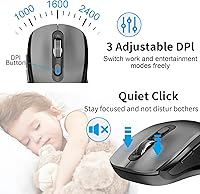 ACOZYKITTEN KM468 Wireless Keyboard and Mouse Set — image 3