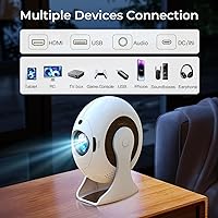 LYNCAST SkyLoop 200 Mini Portable Projector — image 5