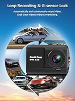 DKK Dash Cam Front and Rear, 2.5K+1080P — image 4