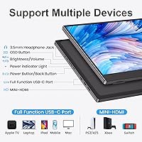 UFYQL 15.6″ FHD Portable Monitor — image 5