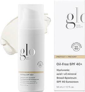 Glo Skin Beauty Oil Free SPF 40+ Sunscreen 1.7oz Review