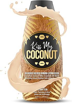 Elegant Sun Kiss My Coconut Tanning Lotion 10.1oz