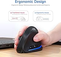 ECHTPower Ergonomic Wireless Mouse F35B — image 3