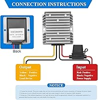 YABOANG 20-72V to 12V DC Converter 10A 120W — image 5