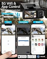 iiwey N7 3-Channel Dash Cam with 128GB SD Card — image 4