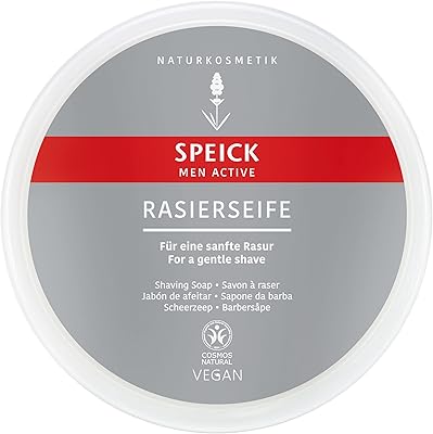 Speick Men Active Shaving Soap, Bowl 5.29oz