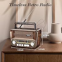 Gelielim RX-733BT Portable Radio — image 3