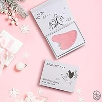 Mount Lai Rose Quartz Gua Sha Facial Tool — image 2
