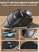 SABLUTE Wireless Trackball Mouse — image 6